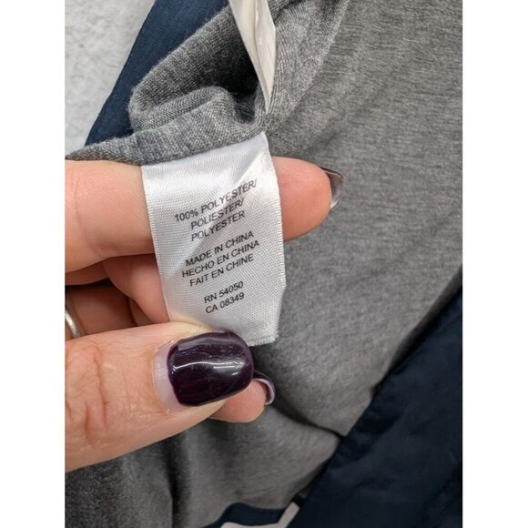 Rachel Roy women's size 10 Navy Blue blazer, soft silky, casual, comfort - Picture 6 of 10